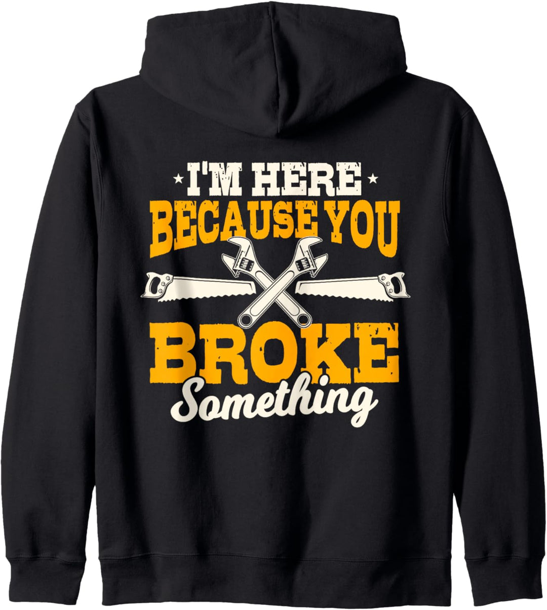 Handwerker Geschenke Design auf der Rückseite der Kleidung Kapuzenjacke