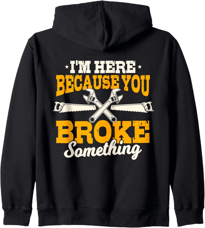 Handwerker Geschenke Design auf der Rückseite der Kleidung Kapuzenjacke