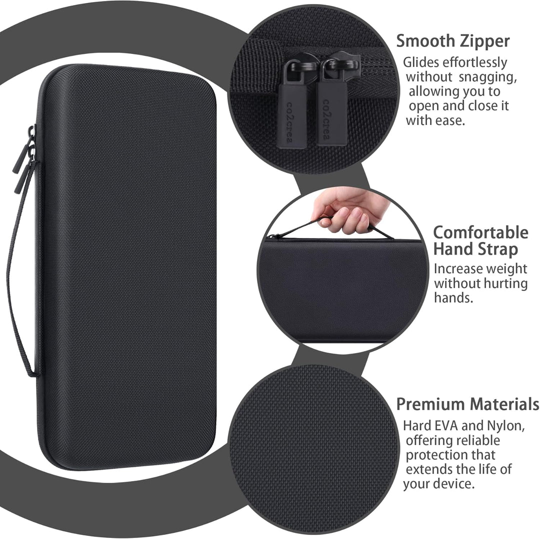 co2CREA Hart Schutzhülle Tasche für ASUS Rog Ally X 2024 RC72LA /Rog Ally Ryzen Z1 /Rog Ally AMD Ryz