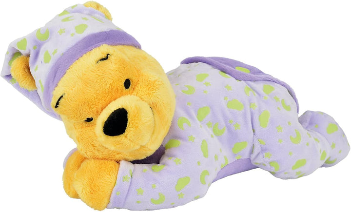 Simba 6315874904 - Winnie Puuh, Bär, Kuscheltier als (Keine Vorschläge), mit Gute-Nacht-Melodie, leu
