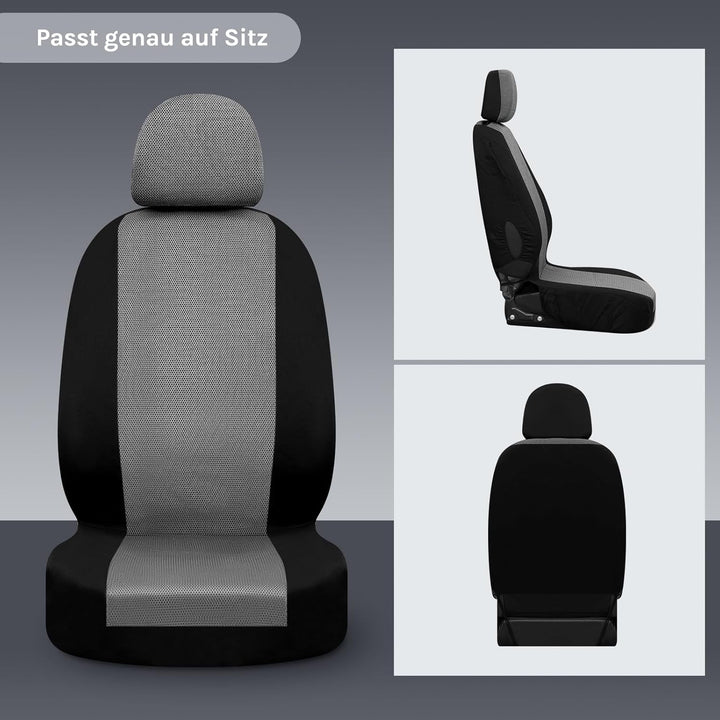 WOLTU AS7333 Auto Sitzbezüge universal Grösse, 1+2 Sitzbezug Schonbezüge aus Polyester aus Polyester