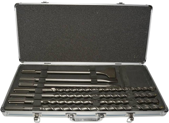 Makita SDS-Max Bohrer mit Meisselset 7-teilig, D-42494, Blau