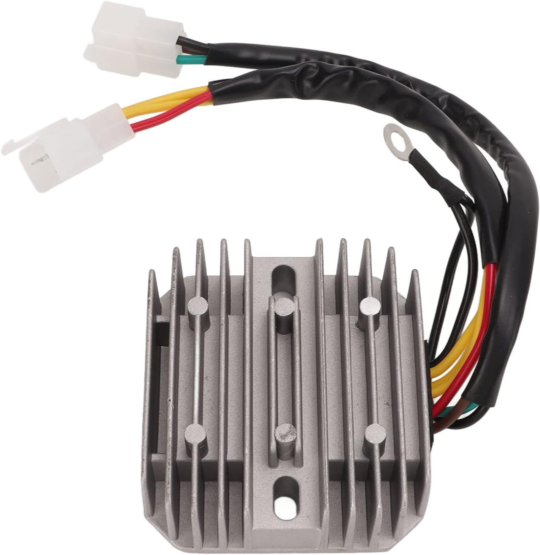 Aramox 12V Motorrad Spannungsregler Gleichrichter Aluminiumlegierung Ersatz für Suzuki GT 380 550 75