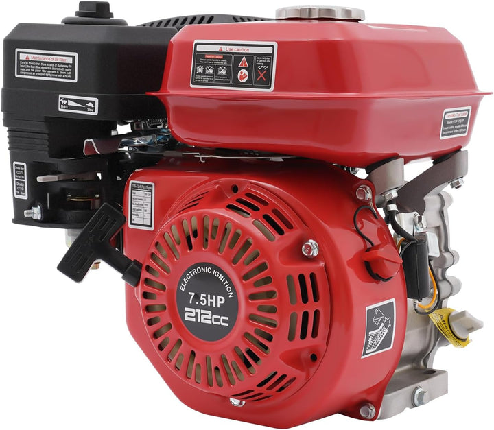 BJTDLLX 7.5 PS 210cc Benzinmotor Kartmotor Standmotor Antriebsmotor 4 Takt 3600 U/min Ersatzmotor 20