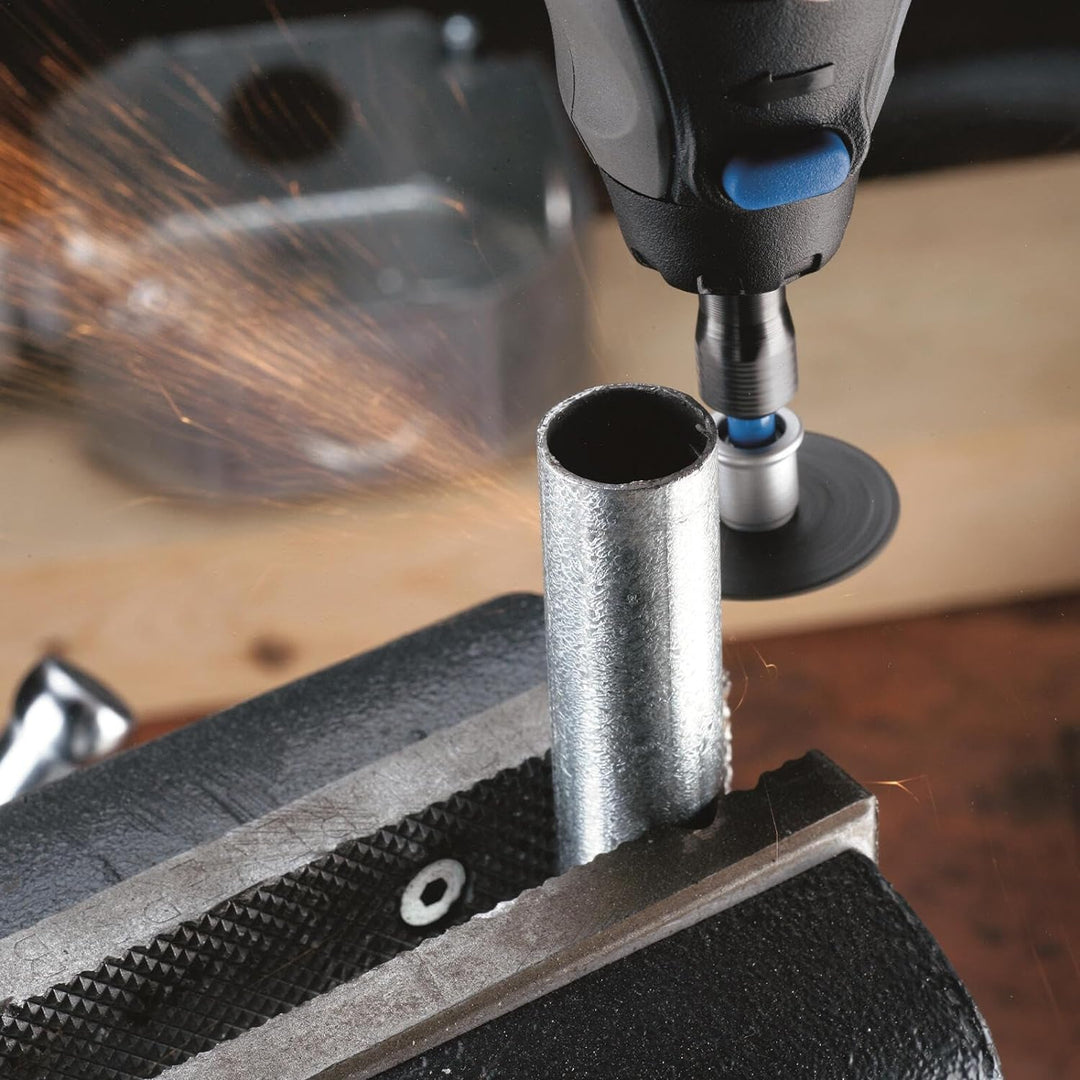 Dremel Drehwerkzeugzubehör-Set, 710-08, 160 Zubehörteile, EZ Lock Technology, 3,2 mm Schaft, Schneid
