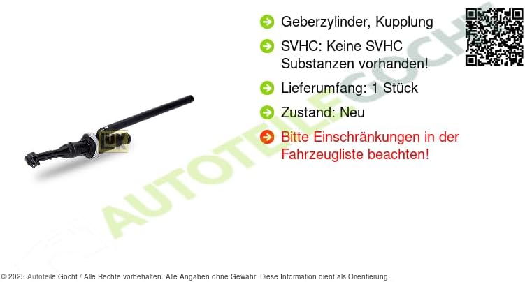 LuK 511 0283 10 Geberzylinder, Kupplung