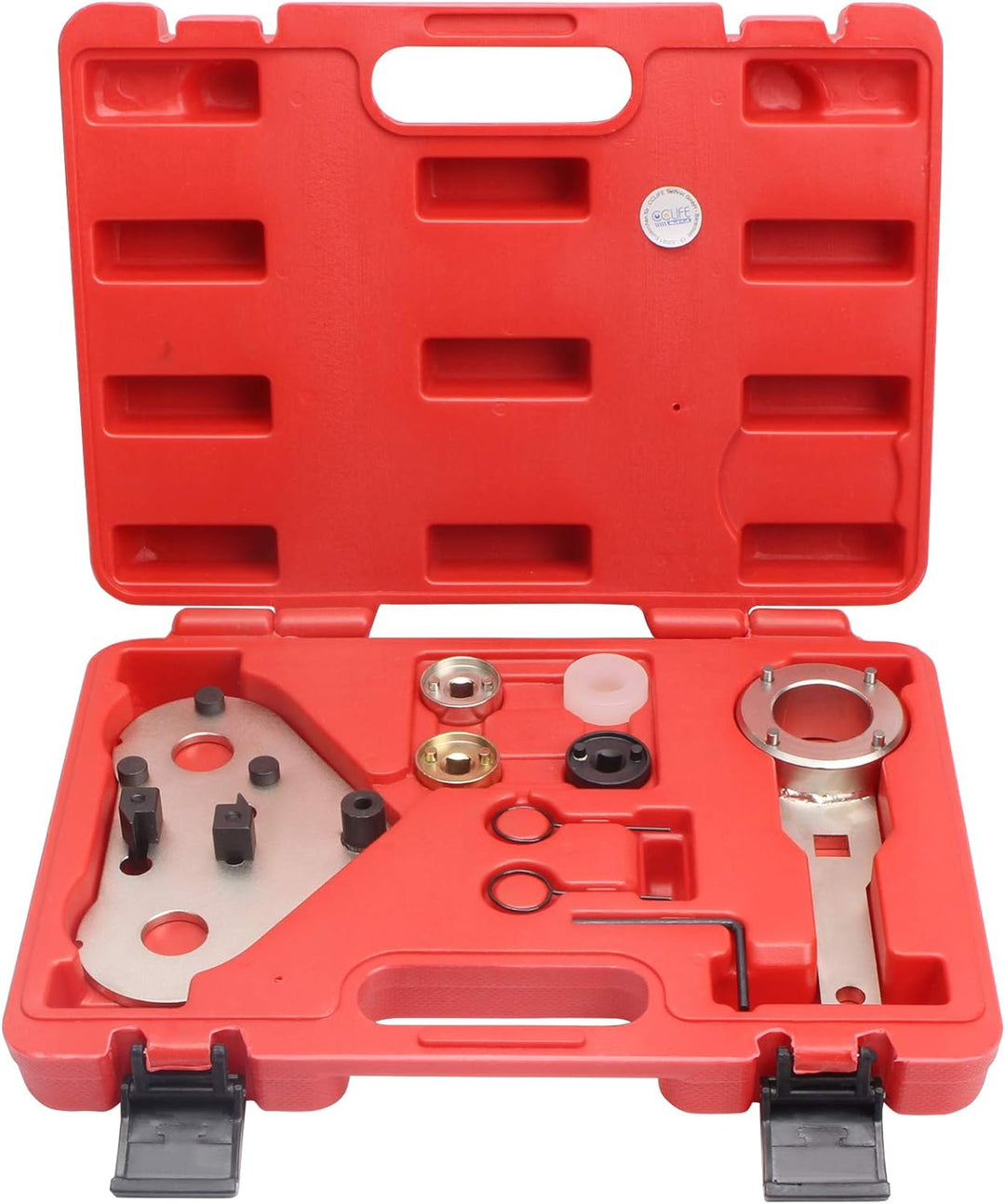 CCLIFE Motor Einstellwerkzeug Arretierwerkzeug Steuerzeiten Werkzeug Kompatibel mit VAG VW Audi 1.8