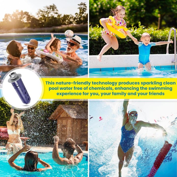 CTcar W28001 Mineralkartusche für Zodiac All DuoClear System 35 Gefässe Pool-Desinfektionsmittel, au