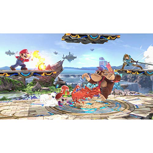 Nintendo Switch 32Gb Neon-Rot/Neon-Blau + Super Smash Bros: Ultimate + Mario Kart 8 Deluxe