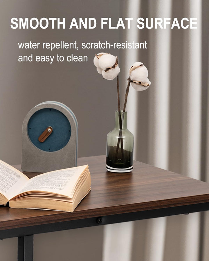 WOLTU Beistelltisch Kaffeetisch Couchtisch Sofatisch Nachttisch Betttisch Laptoptisch, Gestell aus M