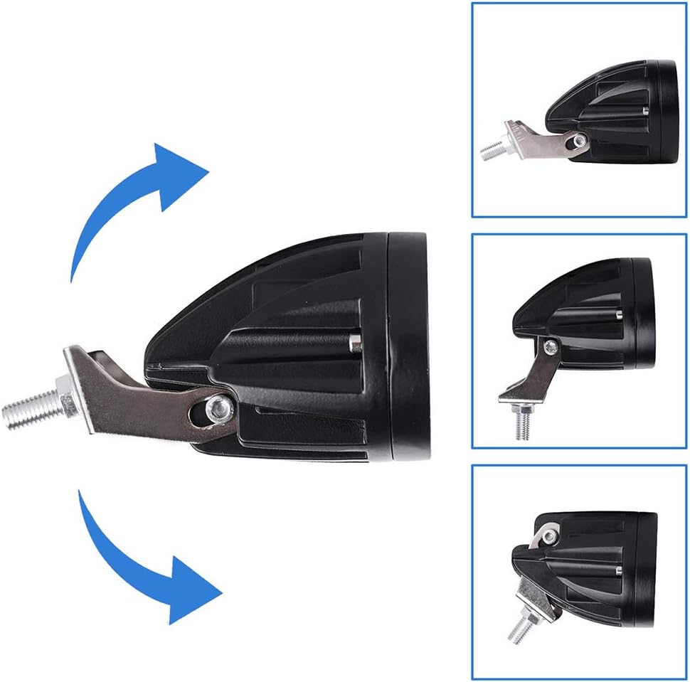 Dinfu 20W Led Blau Gabelstapler Licht Warenhaus Sicherheitswarnleuchte 12-80V … 1pcs, 1pcs
