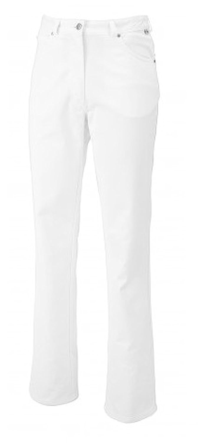 BP 1732-687-21-28/32 Jeans für Frauen, Stretch-Stoff, 300,00 g/m² Stoffmischung mit Stretch, weiss,