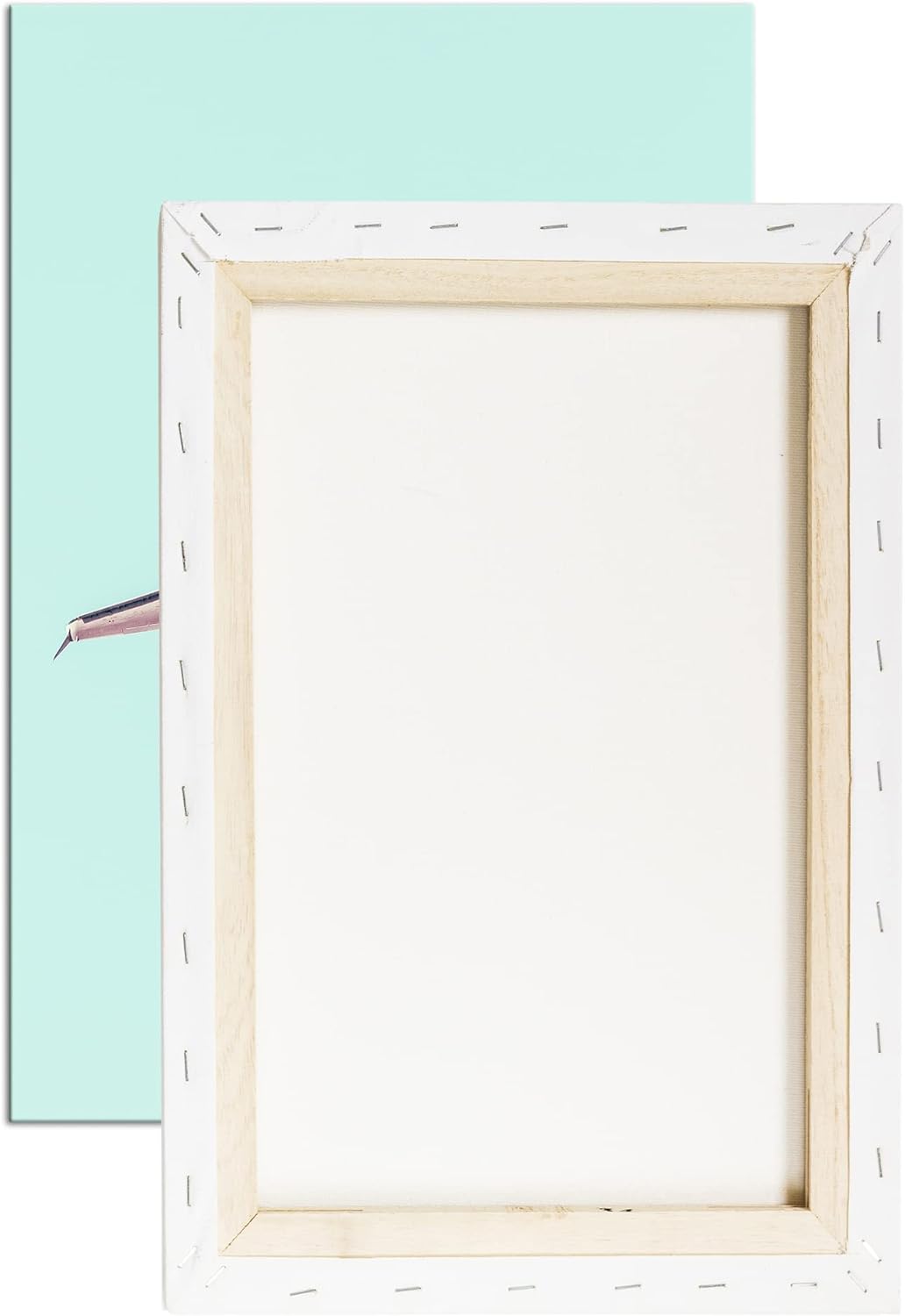 deyoli Unterseite eines Flugzeuges Format:90x60 cm als Leinwandbild, Motiv fertig gerahmt auf Echtho