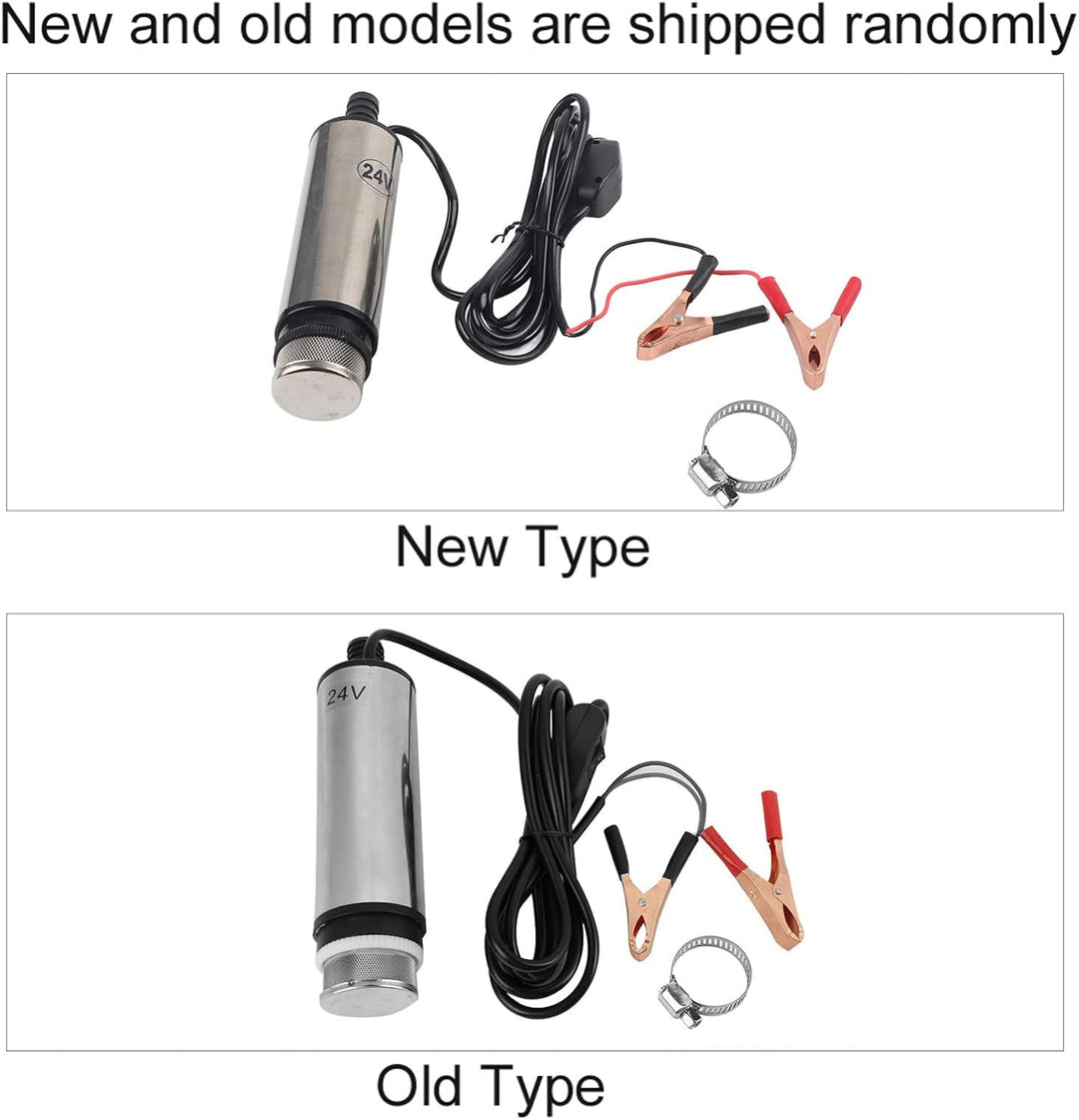 Elektrische Tauchpumpe Tauchpumpe Edelstahl DC 24V Wasserpumpe Dieselförderpumpe Wasser Dieselöl Ker