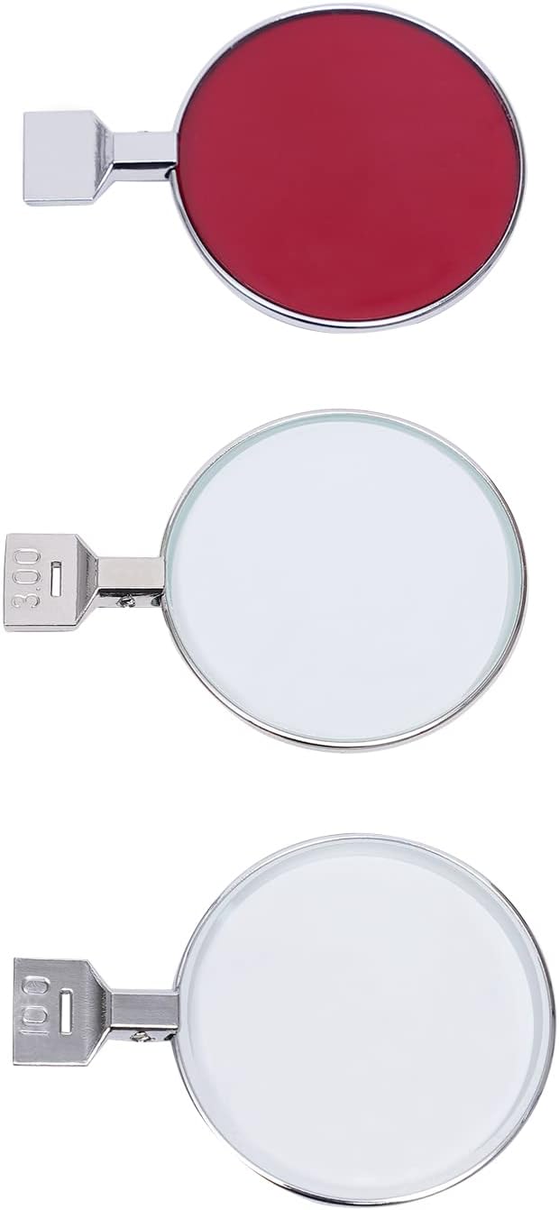 104pcs Trial Lens Set Optisches Testlinsen-Set Metallfelge Optometrie Trial Linse Versuchslinse Test