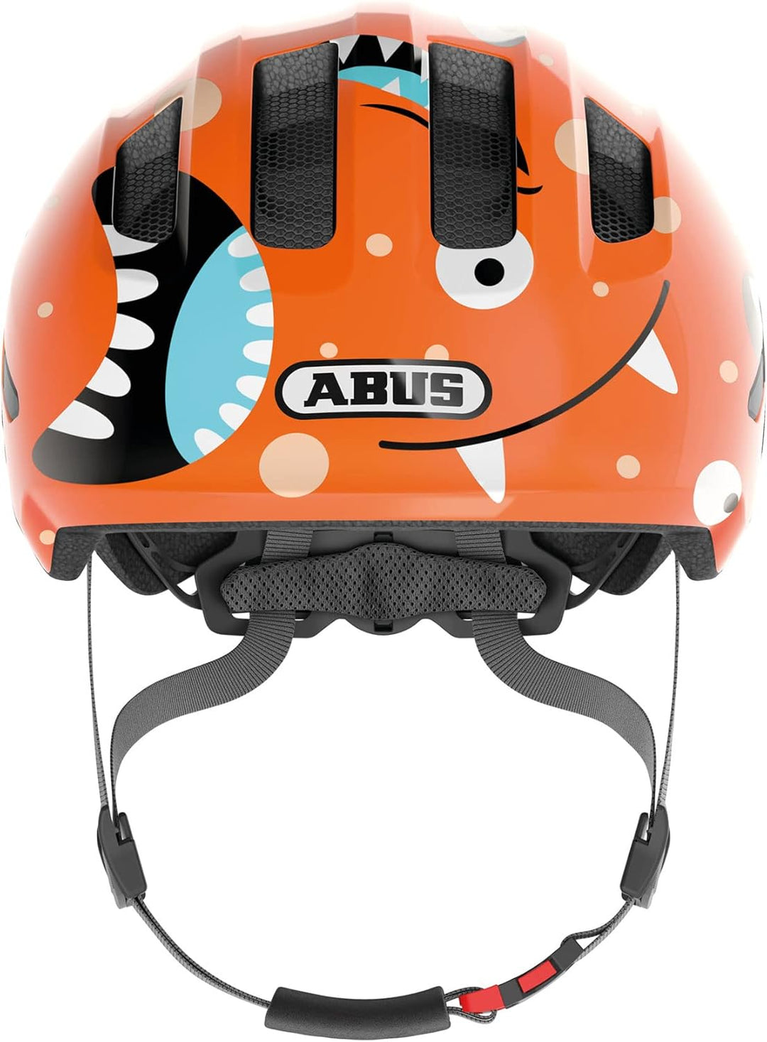ABUS Kinderhelm Smiley 3.0 - Fahrradhelm mit tiefer Passform, kindergerechten Designs & Platz für ei