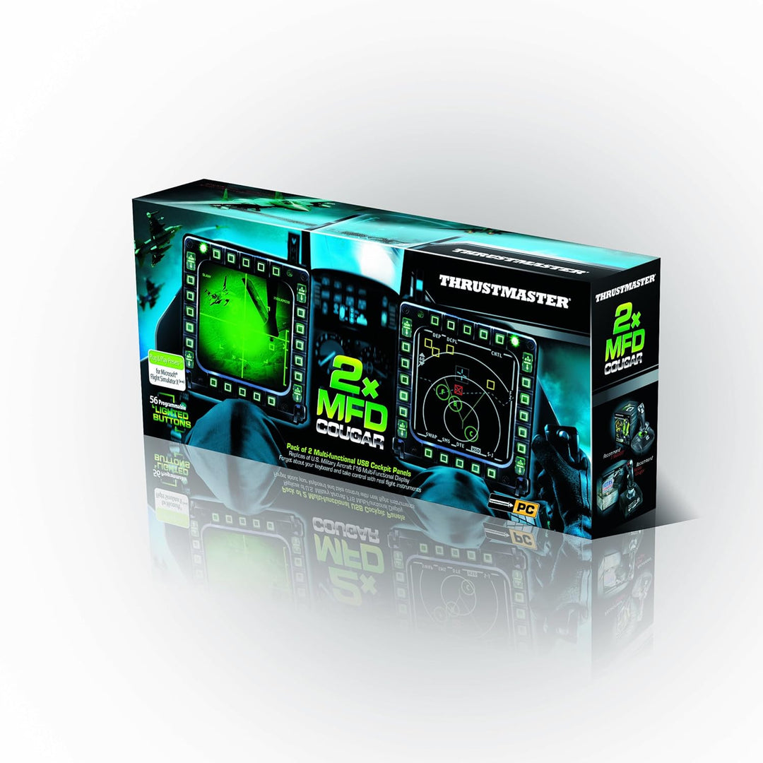 Thrustmaster MFD Cougar - Cockpit Panels 2 Pack - für PC Single, Single