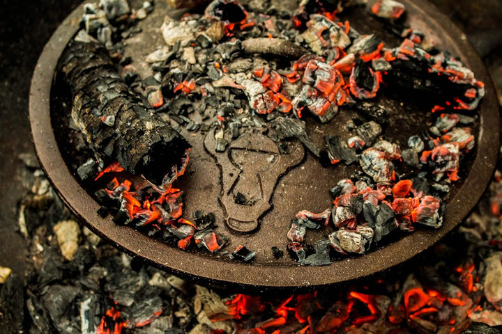 BBQ-Toro Potjie l Gusseisen Hexenkessel (Potjie #2 (ca. 6 Liter), mit Füsse) Guss Kochtopf l Südafri