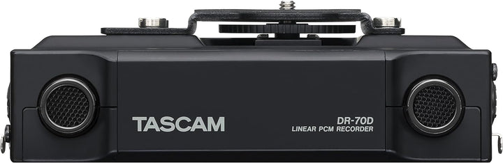 Tascam DR-70D – 4-Kanal-Audiorecorder für DSLR-Kameras Single, Single