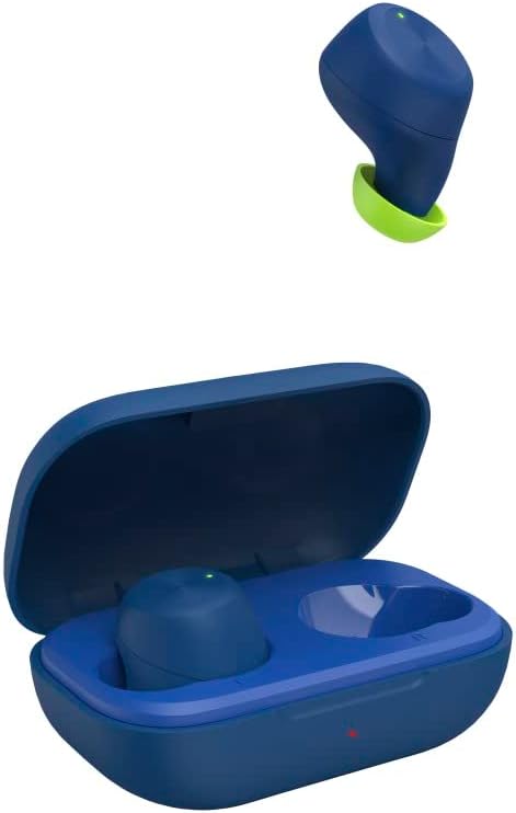 Hama Bluetooth Kopfhörer Spirit Chop IPX4 (True Wireless In Ear blau, kabellos, mit USB C Ladebox) d