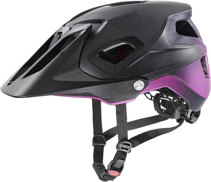 Uvex Quatro Integrale Tocsen All Mountain Enduro MTB Fahrrad Helm schwarz 2021 52-57 cm, 52-57 cm
