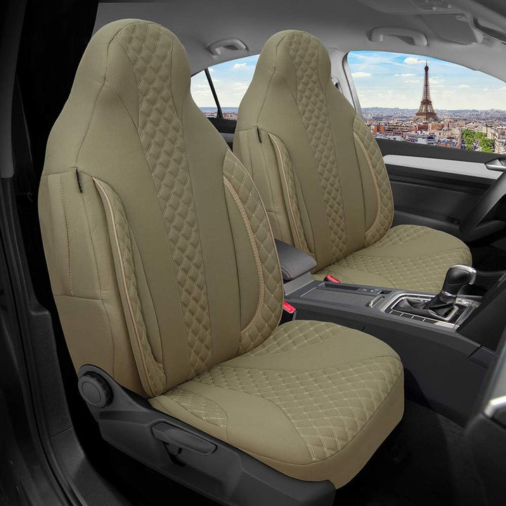 BREMER SITZBEZÜGE Mass Piloten Auto Schonbezüge kompatibel mit Volvo XC90 2 Fahrer & Beifahrer ab 20