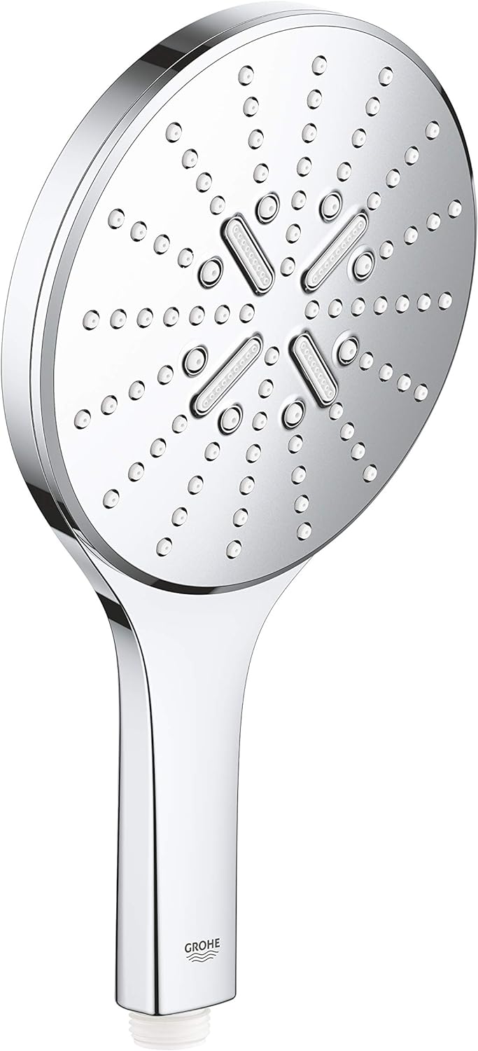 GROHE Rainshower SmartActive 150 - Handbrause (3 Strahlarten, langlebige Oberfläche, Antikalk-System