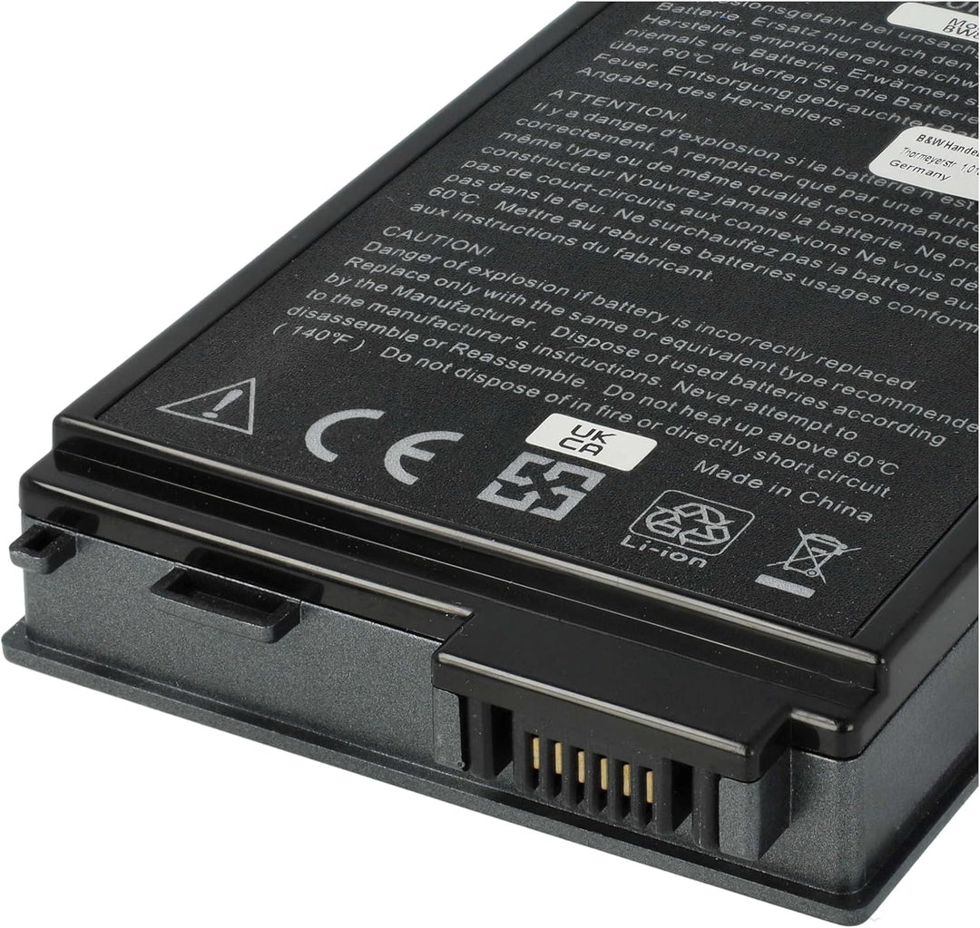 vhbw Akku kompatibel mit Medion MD95257, MD95292, MD95500, MD95511, MD95691, MD95703 Notebook (4400m