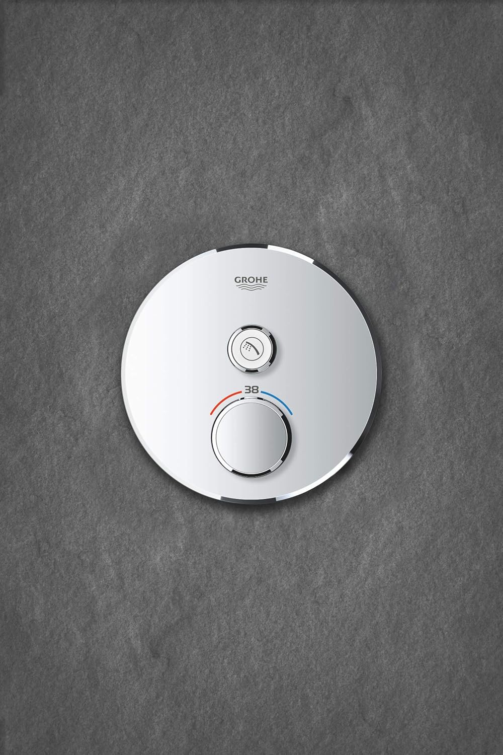 GROHE Grohtherm SmartControl | Brause- & Duschsystem - Thermostat mit einem Absperrventil | chrom |
