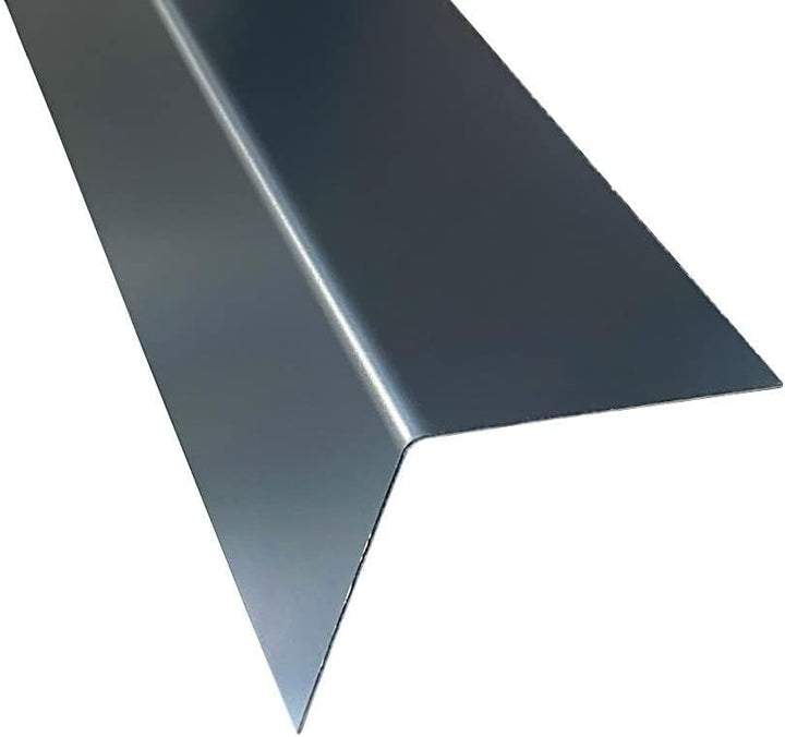 Winkelleiste Anthrazit, 2000mm Alu Kantenschutz Anthrazitgrau, 100x75 mm Schenkelinnenmass aus Alu R