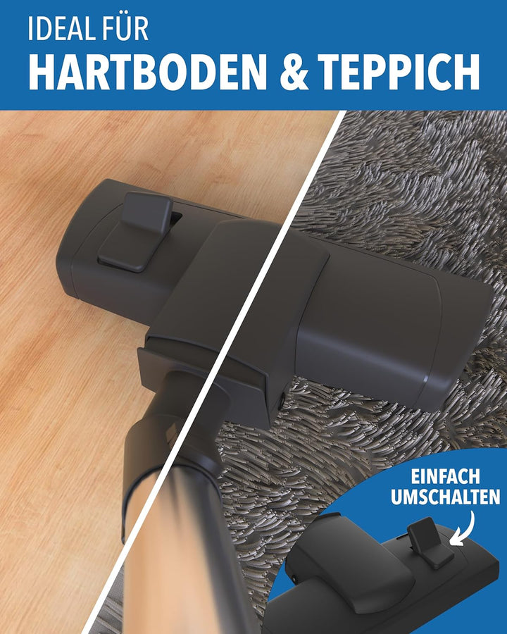 STONE REEF Staubsaugerdüse, Bodendüse passend für Miele S8,S6,S5,S4,S2, S1,C1,C2,C3,H1, Complete, Co