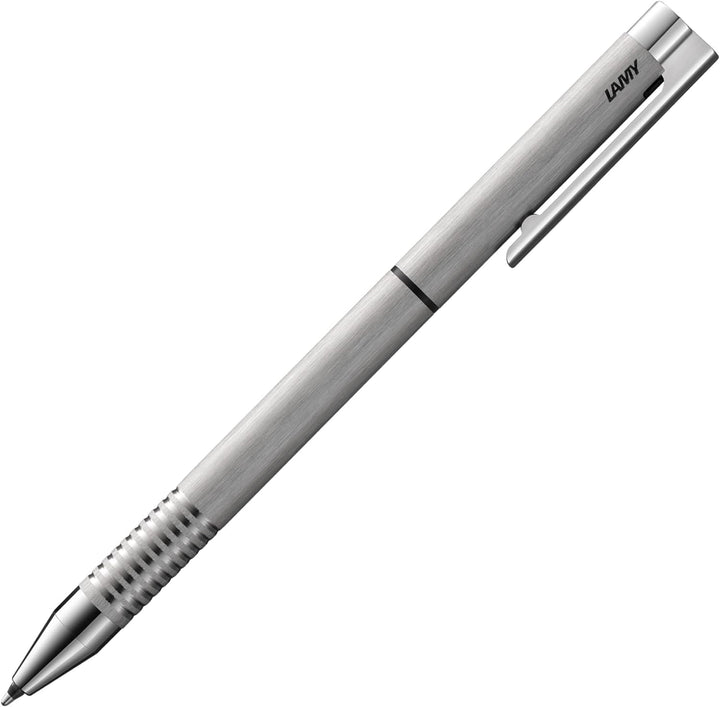 LAMY st twin pen Multifunktionsschreibgerät 645 – Schreiber aus Edelstahl mit integrierter Clip-Drüc