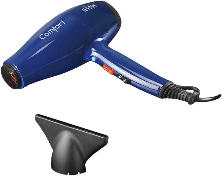 Gama Italy Professional - Comfort - Made in Italy Haartrockner - Langlebiger AC-Motor - 2 + 3 Jahre