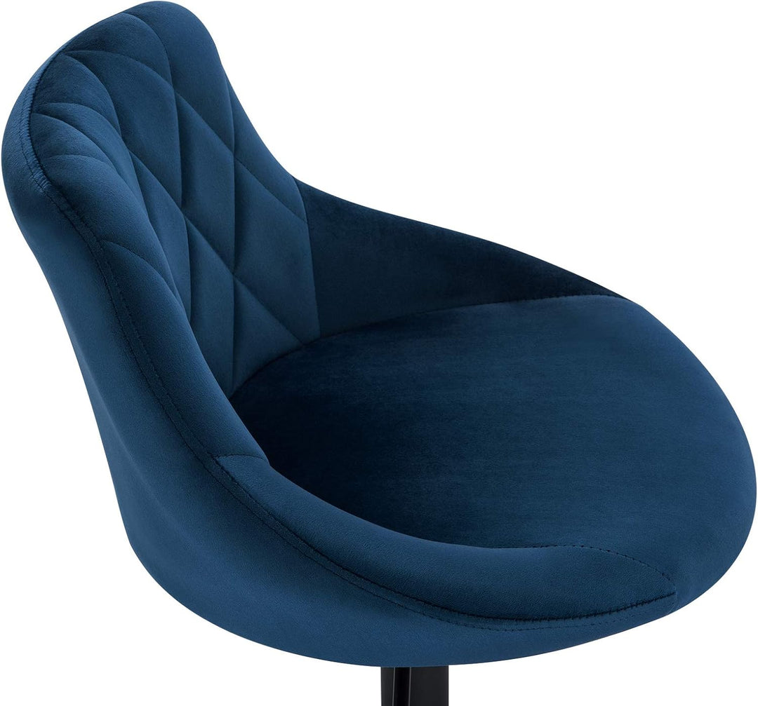 WOLTU 4X Hocker Sitzhocker Barsessel Relaxsessel Loungesessel mit Rückenlehne höhenverstellbar Sitzf