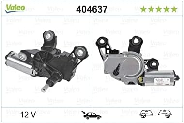 VALEO 404637 Wischermotor VALEO Heckwischermotor 404637 VOLKSWAGEN SHARAN SHARAN FL