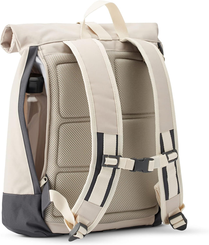LARKSON Rolltop Rucksack Damen & Herren - ALVA - Backpack für Uni, Business, Freizeit - Roll Top mit