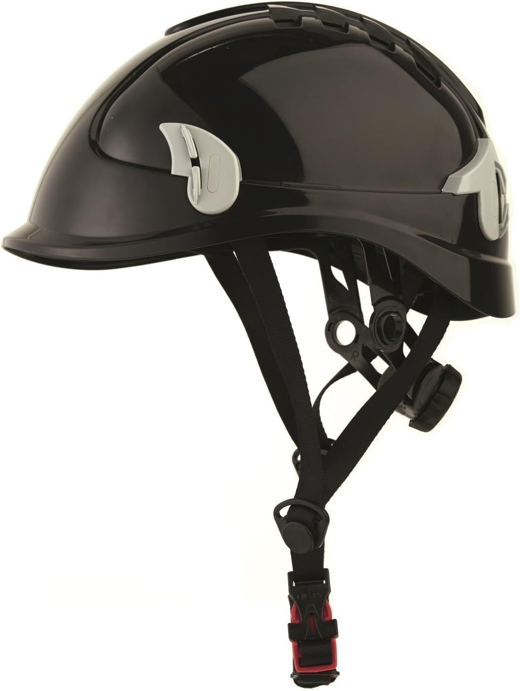 SINGER SAFETY Industriehelm, Riggerhelm für Höhenarbeiten, Schwarz, 30 x 25 x 18 cm