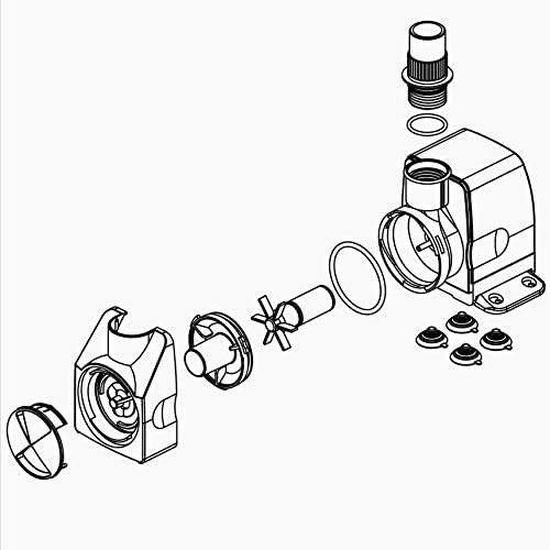 Sicce Idra Wasserpumpe ( 25 W, 1300 l/h, 2,20 m Förderhöhe) hochwertige Qualitätspumpe aus Italien,