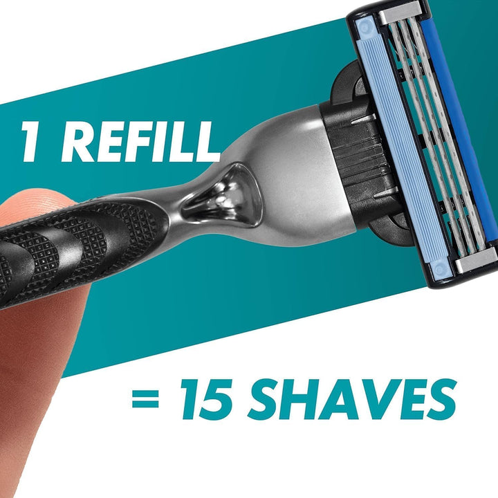 Gillette Mach3 Rasierklingen + 12 Rasierklingen Für Männer