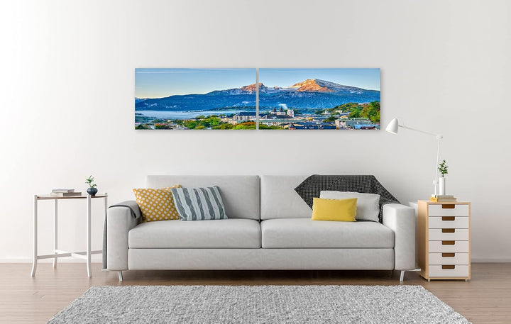 islandburner Bild auf Leinwand Berg Watzmann Stadt Berchtesgaden Bayerische Alpen Bilder Wandbilder