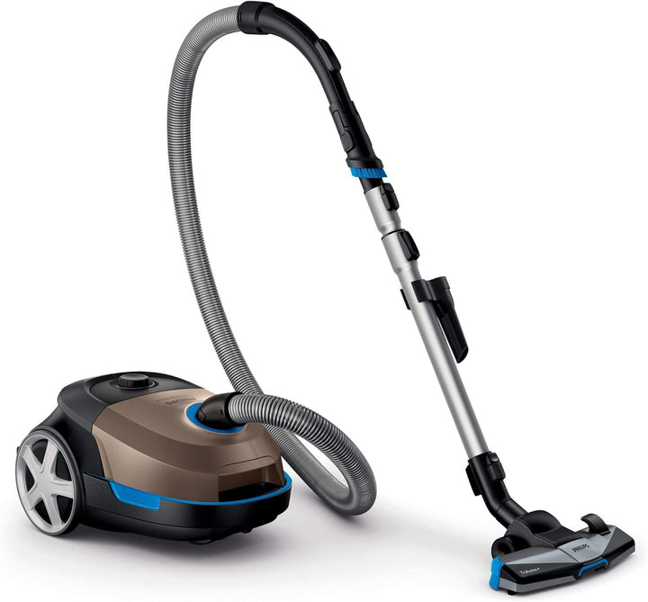Philips 99,9 % Staubaufnahme, 900 W, Staubsauger mit Beutel FC8577/09 Kupfergrau 4 Liter TriActive+