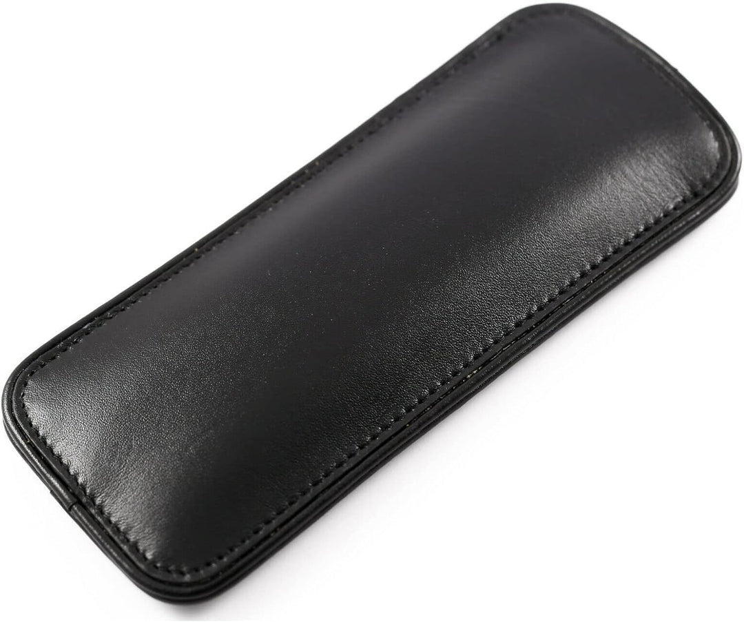 Lamy 1233084 A 401 Lederwaren – Hochwertiges Kalbsleder-Etui 859 in der Farbe Schwarz - Für zwei Sch