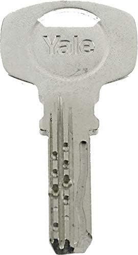 Yale 2500-Serie Euro-Profilzylinder – Doppelt/Notfall – 40/40 – Satin Nickel – Blistermenge 1, 40/40