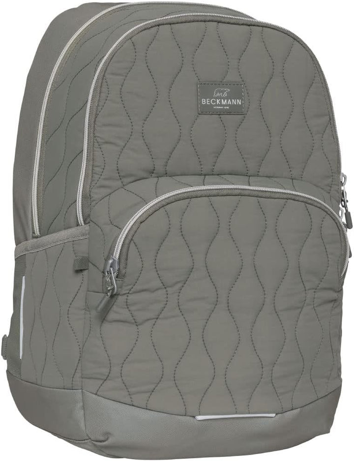 Beckmann Sport Junior Green Padded Schulrucksack, ergonomisch, mit Laptopfach