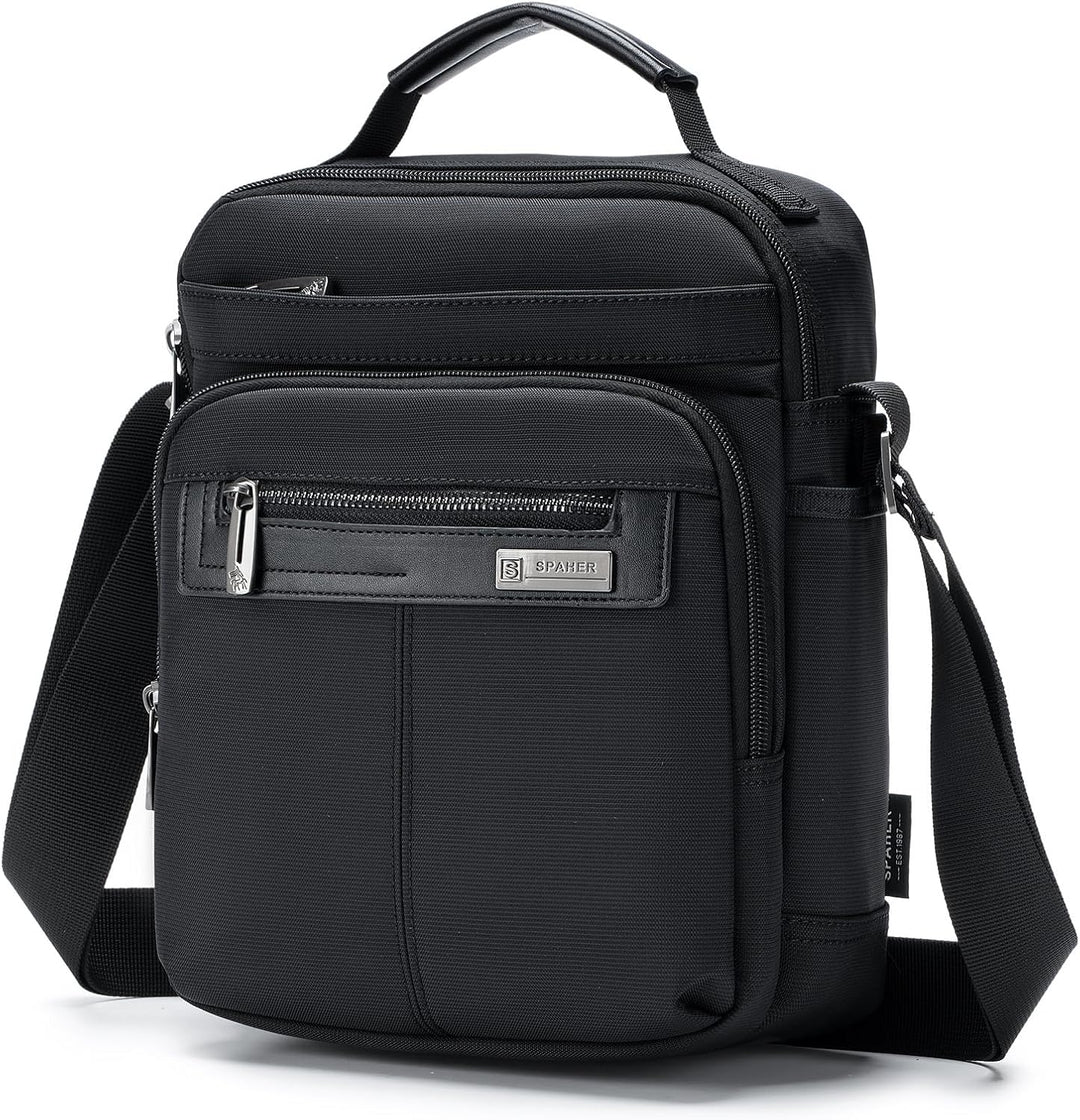 SPAHER Herren Handtaschen Zum Umhängen Umhangetasche Mann Schultertasche Männer Herrentasche Zum Umh