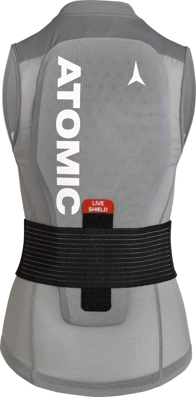 ATOMIC Live Shield Vest M - Hochwertige Protektorenweste - Herren-Rückenprotektor - Multi Density Sc