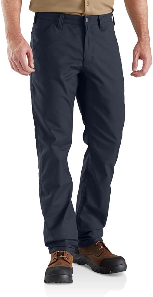 Carhartt Herren Rugged Professional-Serie Rugged Flex Lockere Canvas-Arbeitshose 30 Blau, 30 Blau