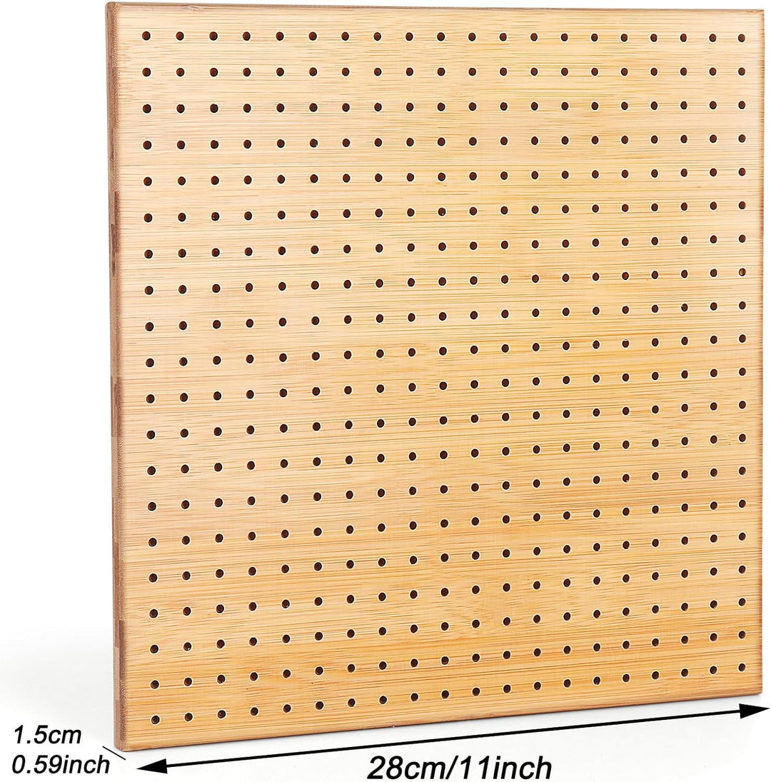 Coopay Granny Squares Blocking Board Gross, 28 x 28 cm Sperrbrett für Granny Square, Wooden Blocking