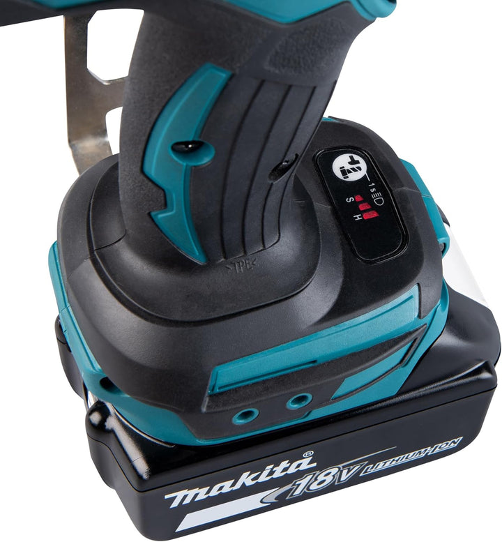 Makita DTW1002RTJ Akku-Schlagschrauber 18 V / 5,0 Ah, 2 Akkus + Ladegerät im MAKPAC mit 2 Akkus + La