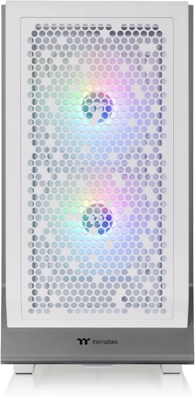 Thermaltake Ceres 300 TG ARGB, Mid Tower Chassis, White Snow, Snow